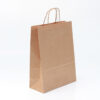 BOLSA PAPEL KRAFT VERJ. ASA RETORCIDA 110GR. 32+12X41 (UNIDAD)
