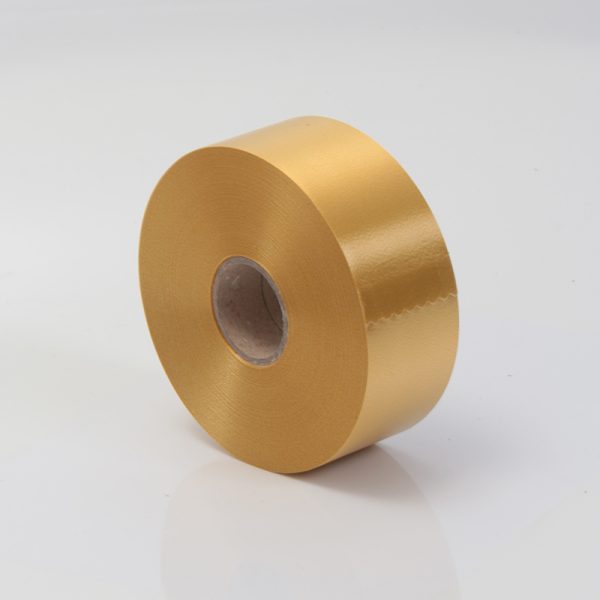 CINTA DECORATIVA COLOR DORADO 50MM.